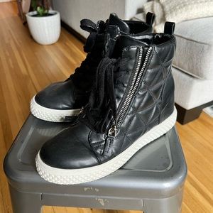 Aerosoles Zonta Black Hi-Top sneaker
